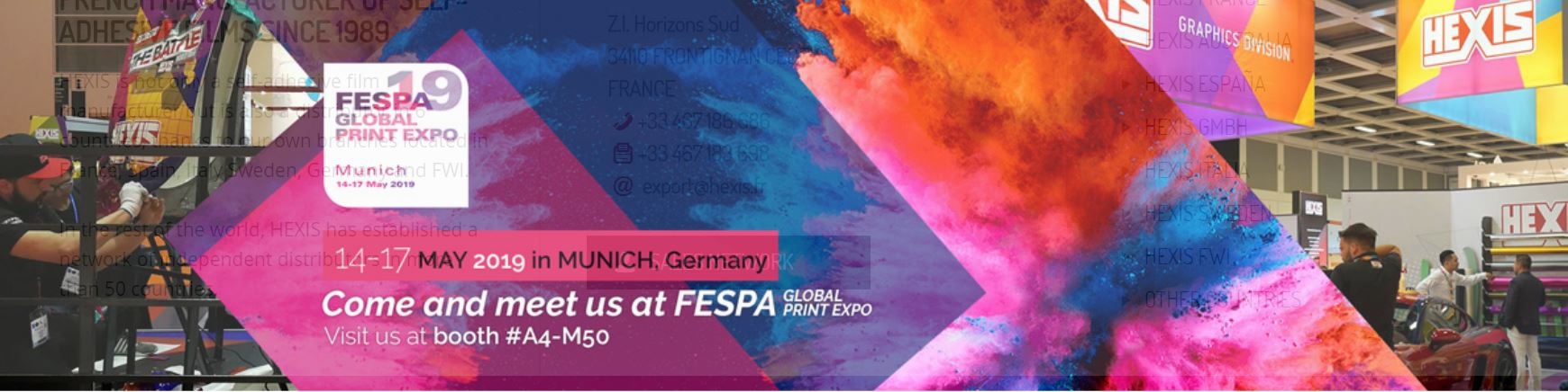 Hexis FESPA 2019