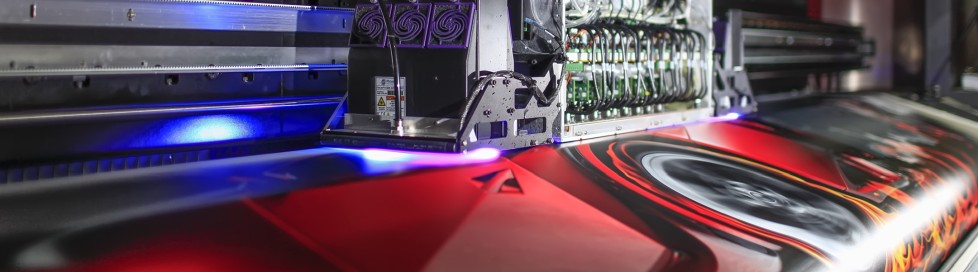 UV rolové tiskárny EFI